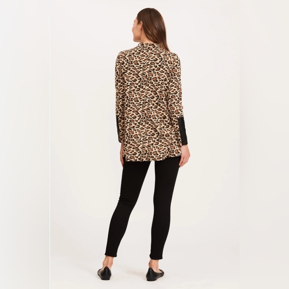 Tyler Boe Animal Print Long Sleeve Dress - Picture 2 of 2
